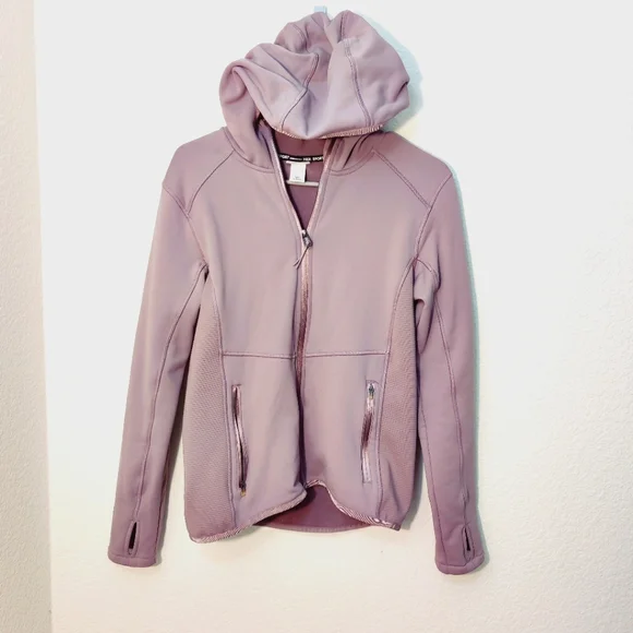 H&M Purple ZiP Up Hooded Sports Jacket - Picture 3 of 10
